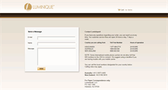 Desktop Screenshot of luminique.com